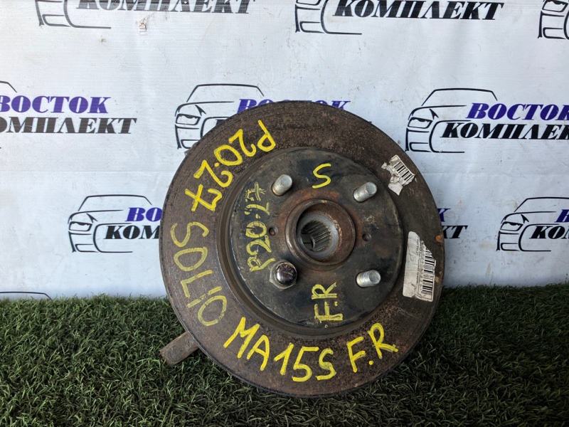 Ступица Suzuki Solio MA15S K12B перед прав