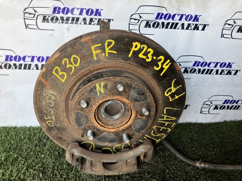 Диск тормозной Nissan Lafesta 2007 B30 MR20DE перед