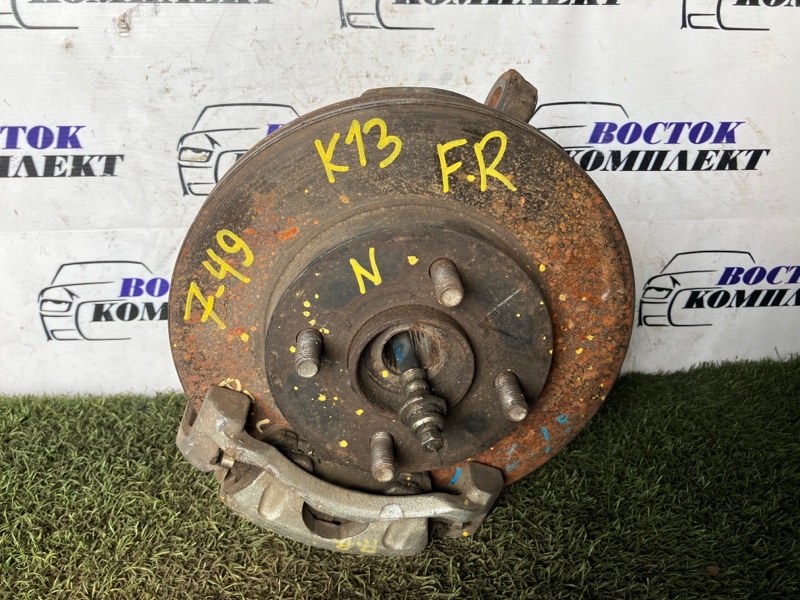 Ступица Nissan March K13 HR12DE перед прав