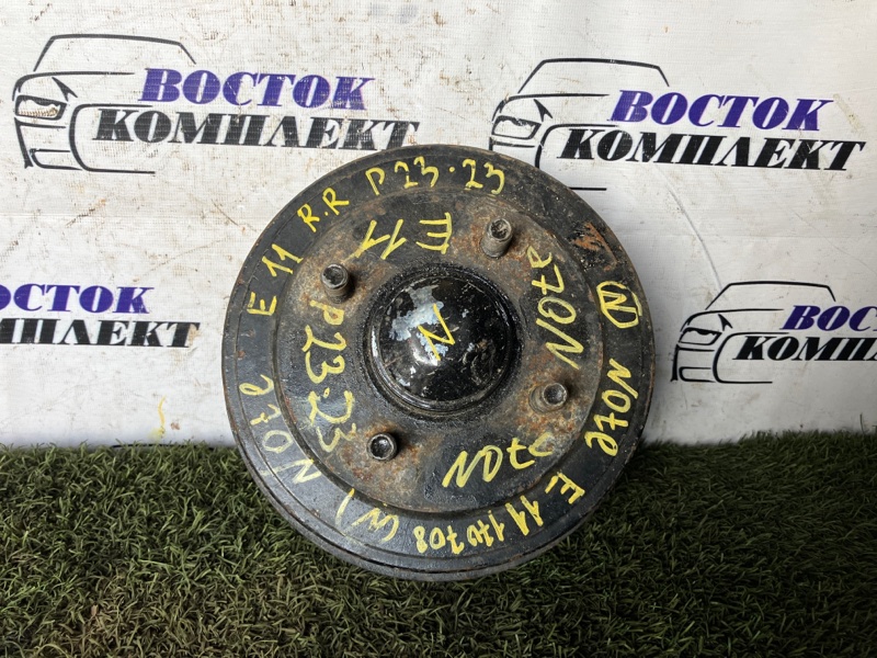 Ступица Nissan Note 2009 E11 HR15DE зад прав