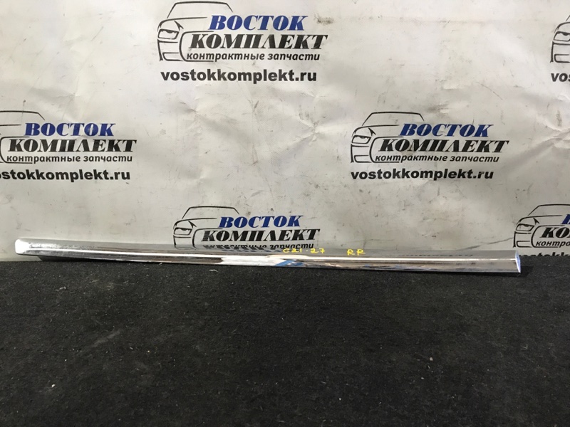 Молдинг на дверь Nissan Bluebird Sylphy 2007 KG11 MR20DE зад прав