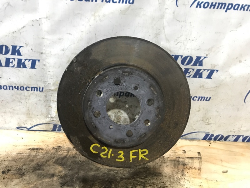 Диск тормозной Honda Mobilio Spike 2006 GK1 L15A перед прав