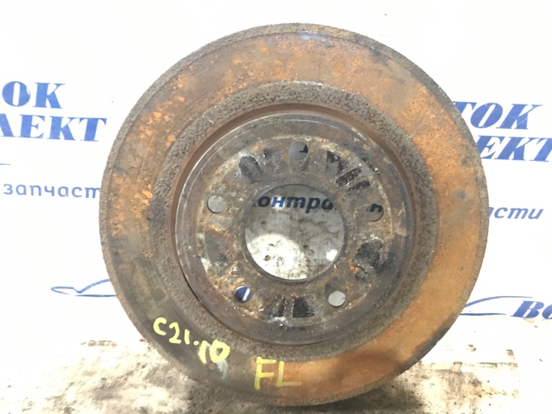 Диск тормозной Nissan Serena 2006 C25 MR20DE перед лев