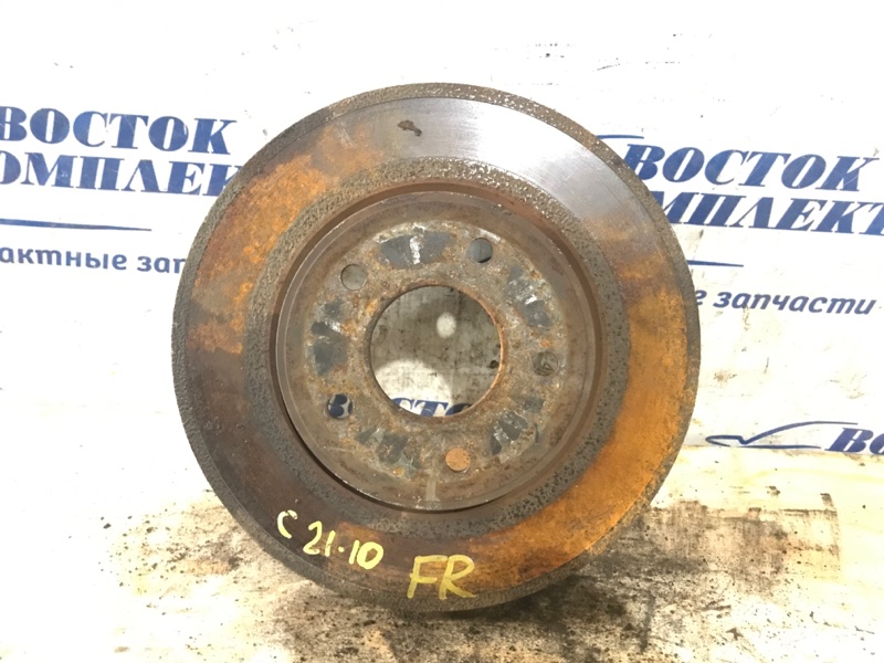 Диск тормозной Nissan Serena 2006 C25 MR20DE перед прав