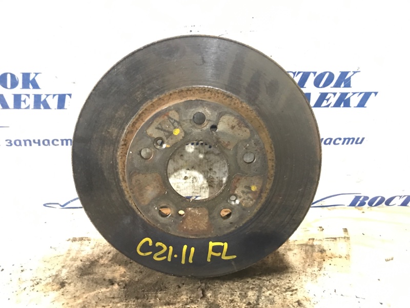 Диск тормозной Honda Stream 2007 RN6 R18A перед лев