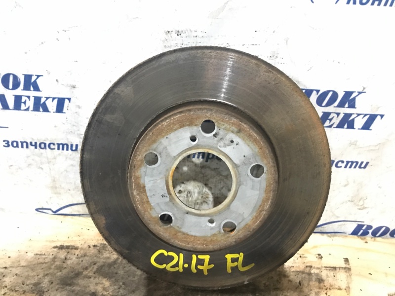 Диск тормозной Toyota Mark II 2002 GX115 1G-FE перед лев