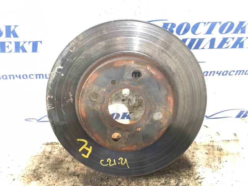 Диск тормозной Toyota Porte 2004 NNP10 2NZ-FE перед лев