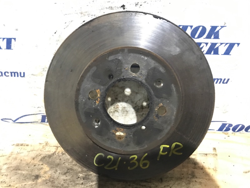 Диск тормозной Honda Airwave 2005 GJ2 L15A перед прав