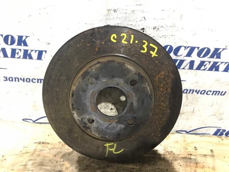 Диск тормозной Mazda Demio 2005 DY3W ZJ-VE перед лев