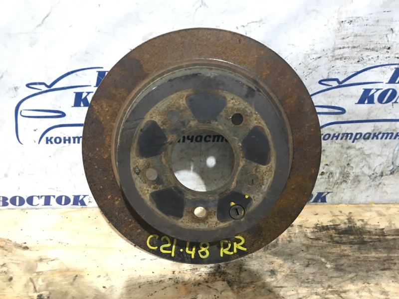 Диск тормозной Nissan Serena 2006 C25 MR20DE зад прав