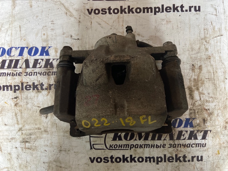 Суппорт Toyota Vitz 2007 KSP90 1KR-FE перед лев