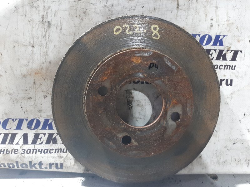 Диск тормозной Nissan AD 2003 VFY11 QG15DE перед лев