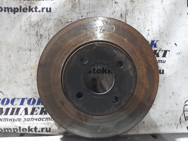 Диск тормозной Mazda Verisa 2008 DC5W ZY-VE перед лев