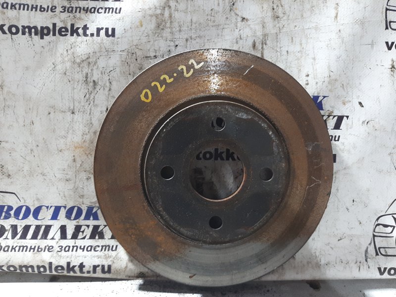 Диск тормозной Mazda Verisa 2008 DC5W ZY-VE перед прав