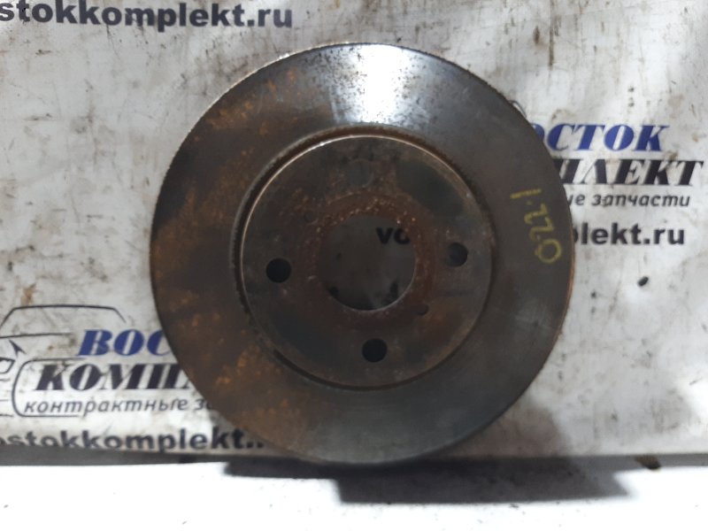 Диск тормозной Toyota Porte 2010 NNP10 2NZ-FE перед прав