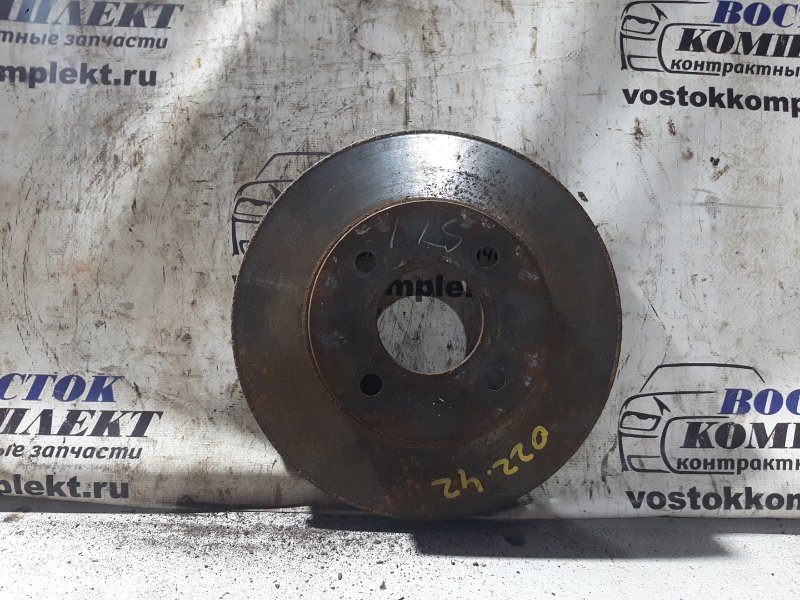 Диск тормозной Nissan March K13 HR12DE перед лев