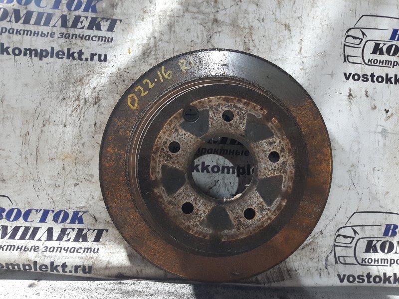 Диск тормозной Nissan Serena CC25 MR20DE зад лев