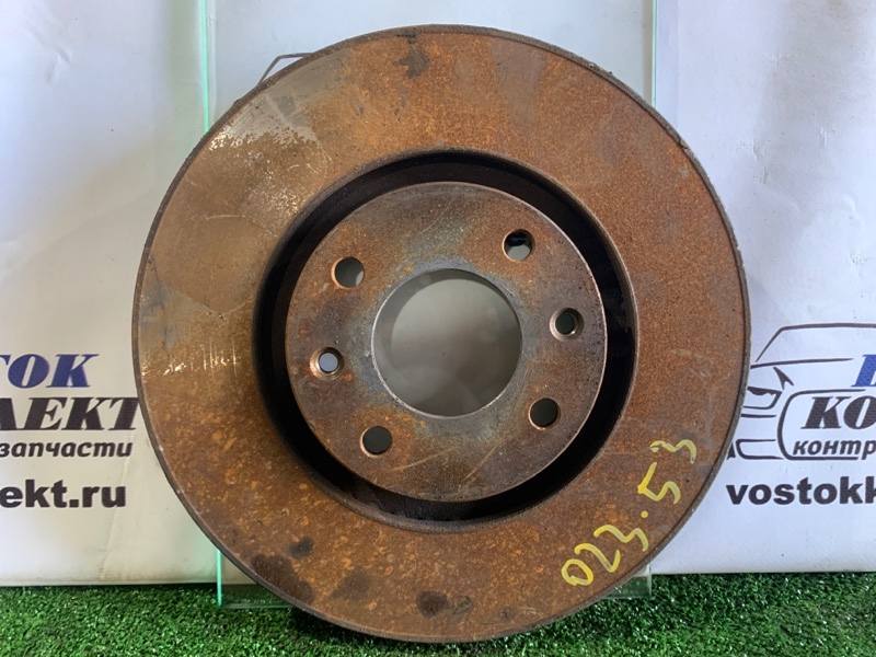 Диск тормозной Citroen C4 2008 VF7LCNFUF74861394 PSA перед