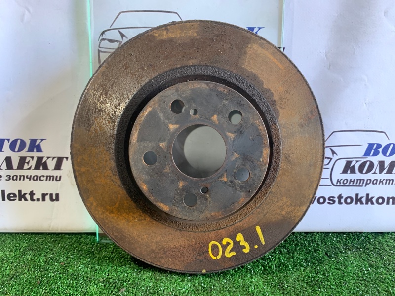 Диск тормозной Toyota Ractis NSP120 1NR-FE перед