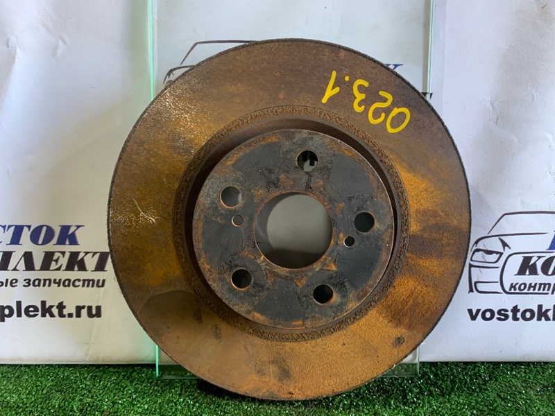 Диск тормозной Toyota Ractis NSP120 1NR-FE перед