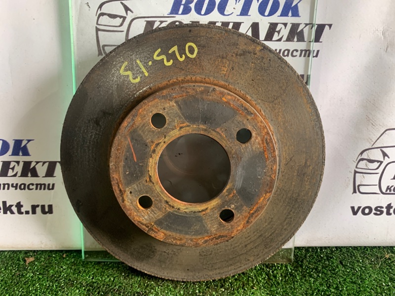 Диск тормозной Nissan March NK13 HR12DE перед