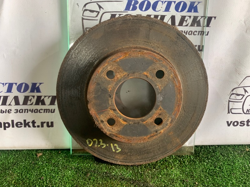 Диск тормозной Nissan March NK13 HR12DE перед