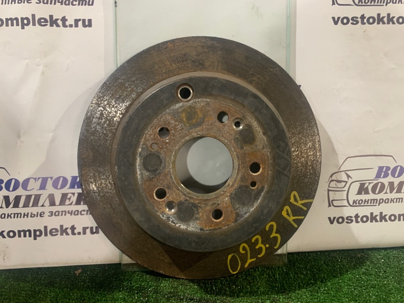 Диск тормозной Honda Odyssey RB1 K24A зад