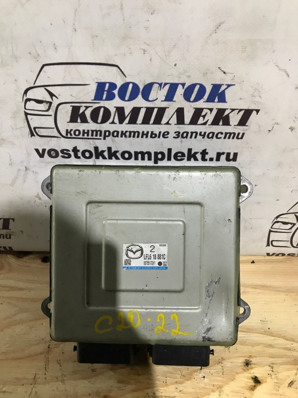Блок управления ДВС Mazda Premacy CREW LF-DE