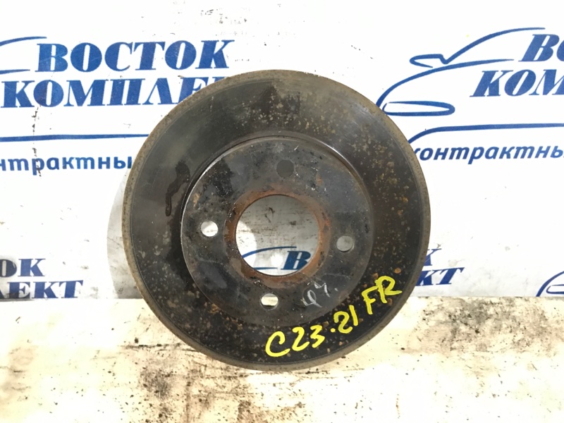 Диск тормозной Nissan March 2010 K13 HR12DE перед прав