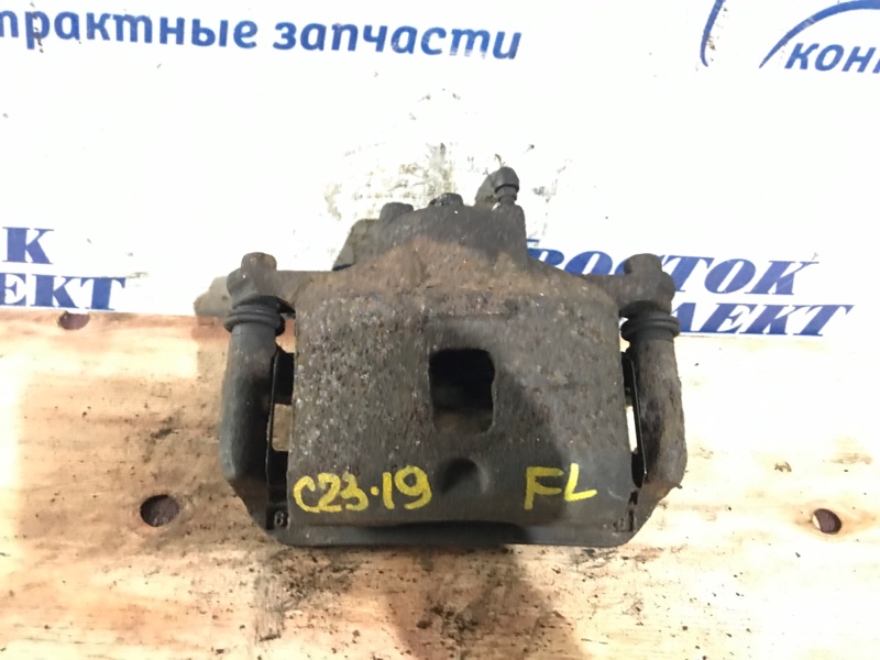 Суппорт Nissan Cube 2006 BNZ11 CR14DE перед лев