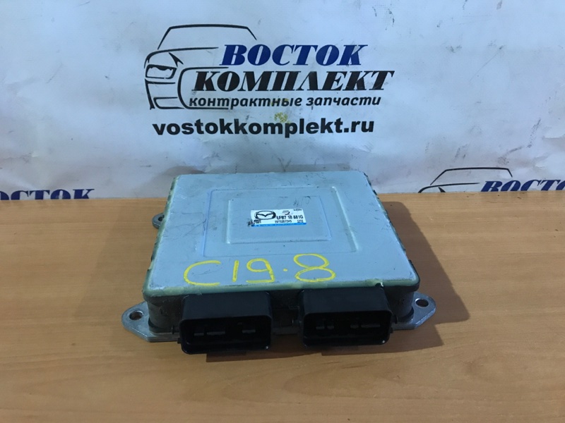 Блок управления ДВС Mazda Premacy 2007 CREW LF