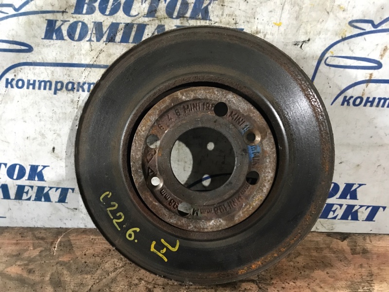 Диск тормозной Renault Lutecia  K4M перед лев