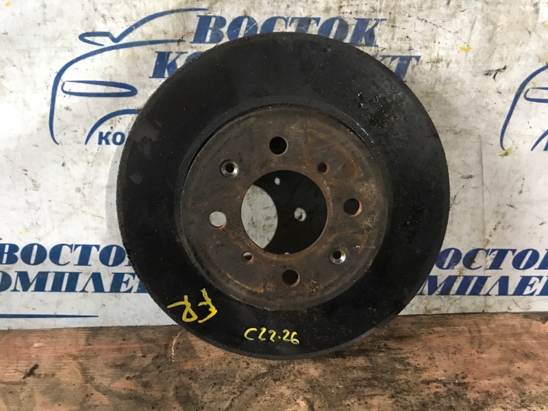 Диск тормозной Honda Mobilio Spike 2004 GK2 L15A перед прав