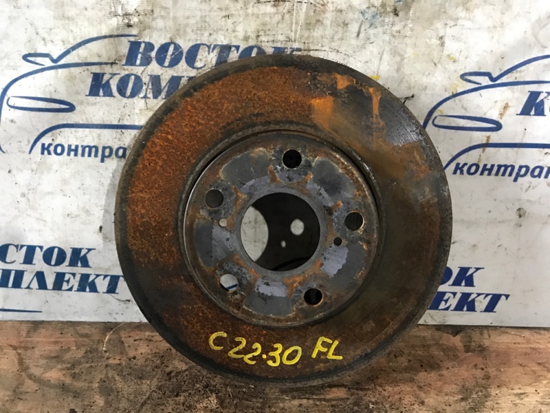 Диск тормозной Toyota Voxy 2006 AZR60G 1AZ-FSE перед лев