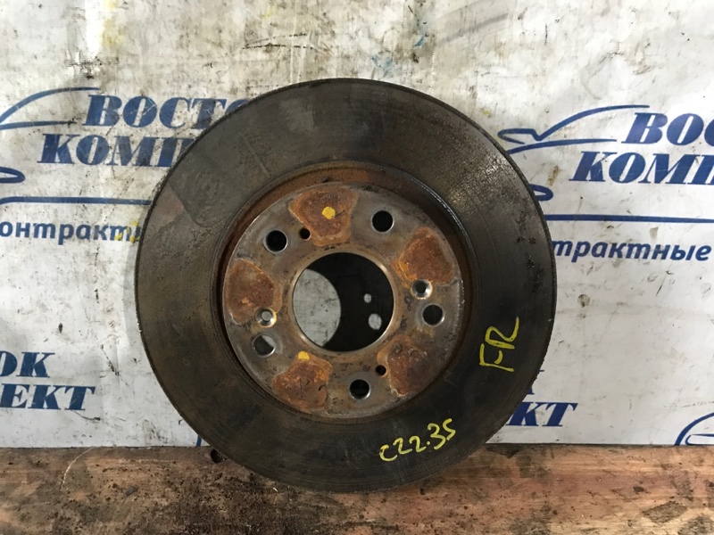 Диск тормозной Honda Edix 2008 BE3 K20A перед прав