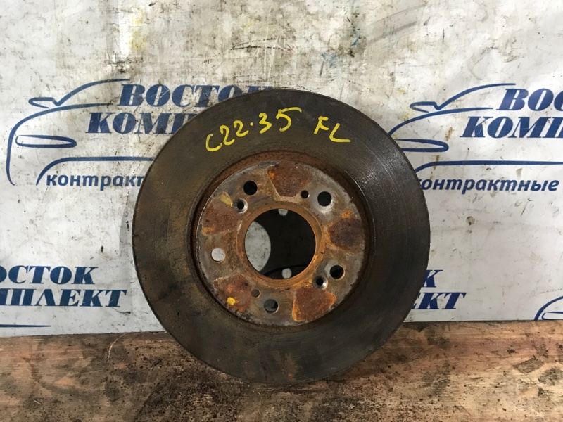 Диск тормозной Honda Edix 2008 BE3 K20A перед лев