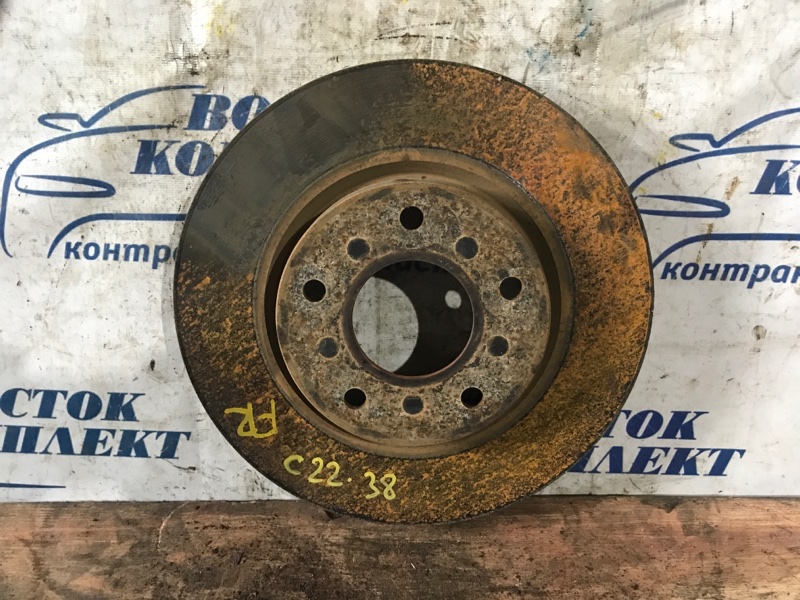 Диск тормозной Nissan Lafesta 2005 B30 MR20DE перед прав