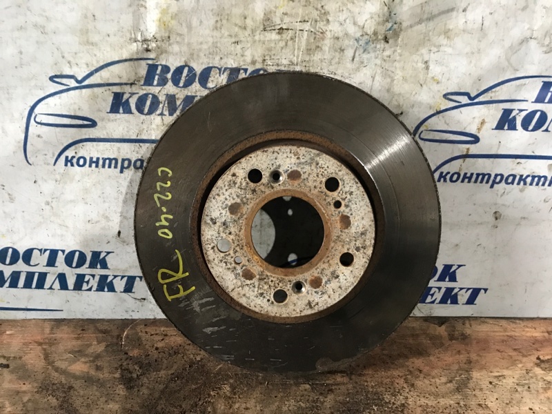 Диск тормозной Honda Odyssey 2004 RB1 K24A перед прав