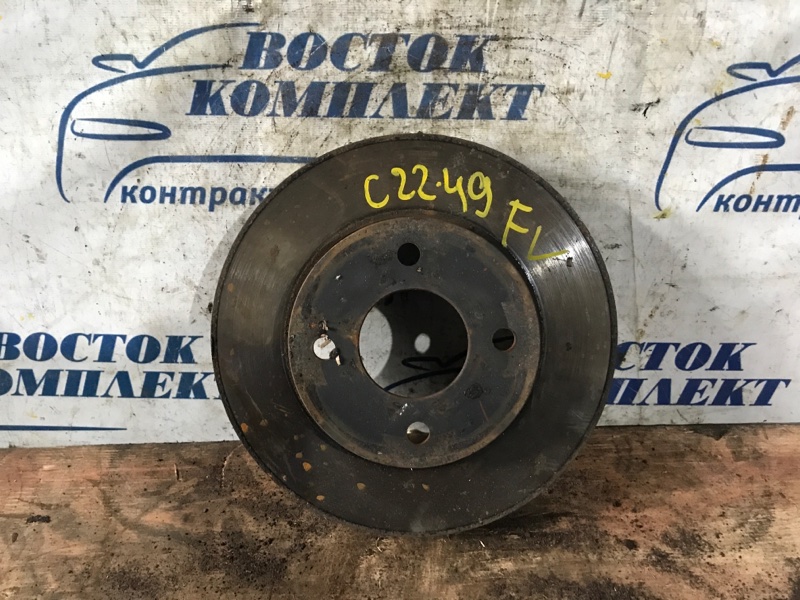 Диск тормозной Nissan March 2012 K13 HR12DE перед лев