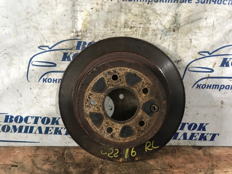 Диск тормозной Nissan Serena 2010 C25 MR20DE зад лев
