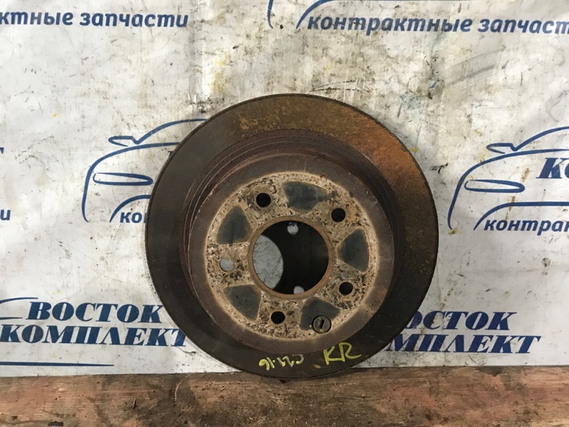 Диск тормозной Nissan Serena 2010 C25 MR20DE зад прав