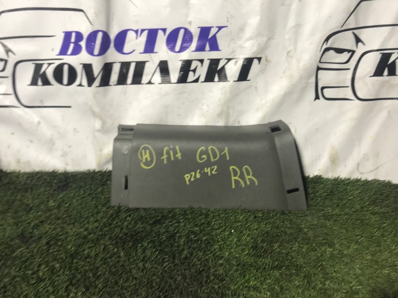 Накладка порога Honda Fit 2006 GD1 L13A зад прав