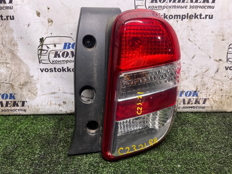 Фонарь стоп-сигнала Nissan March 2010 K13 HR12DE зад прав