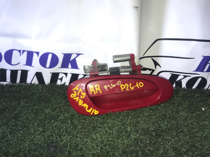 Ручка двери наружная Honda Airwave 2005 GJ1 L15A зад прав