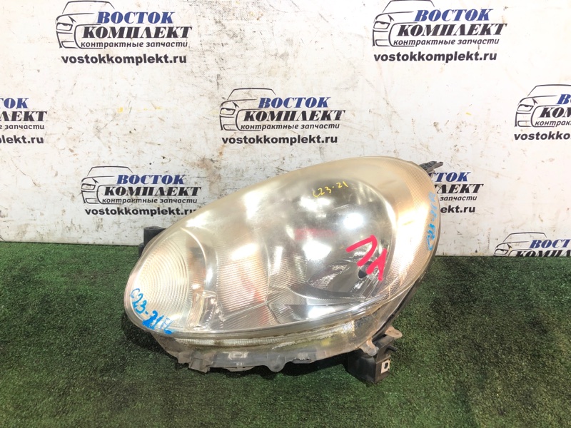 Фара Nissan March 2010 K13 HR12DE перед лев