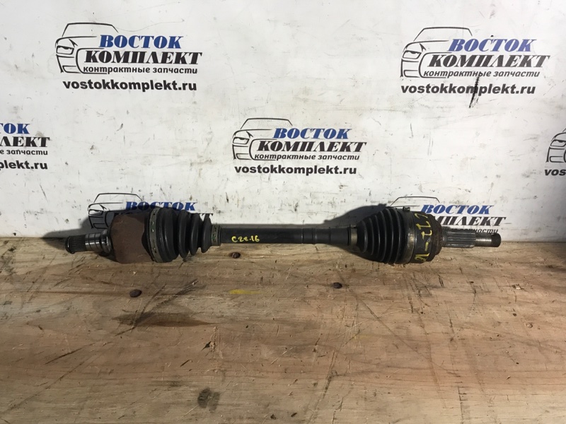 Привод Nissan Serena 2010 C25 MR20DE перед лев