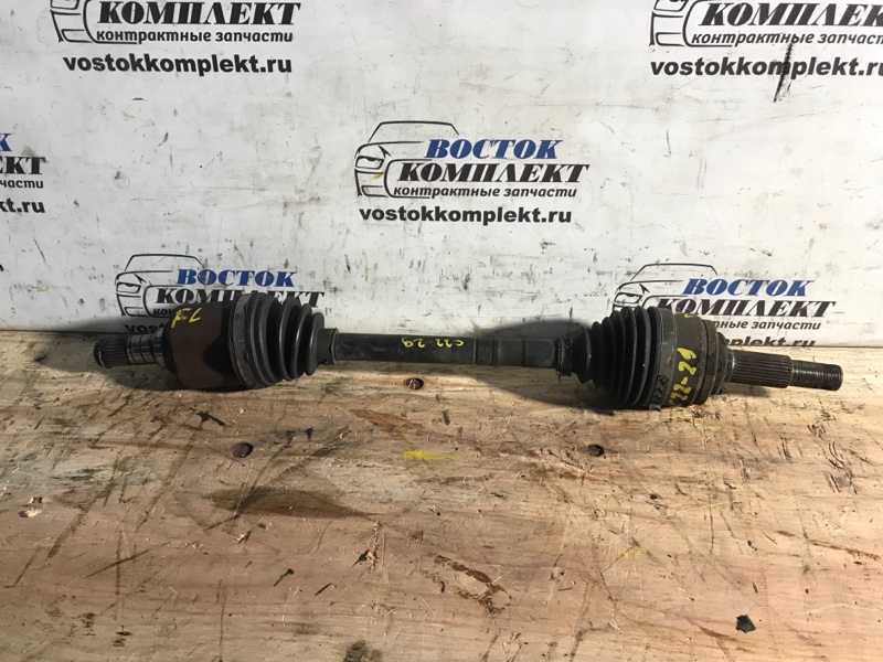 Привод Nissan Serena 2010 C25 MR20DE перед лев