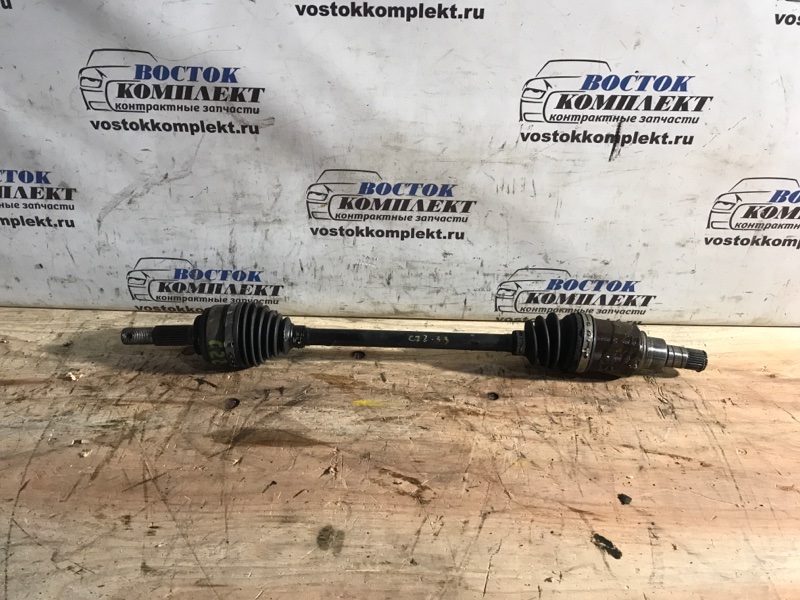 Привод Nissan Note 2013 NE12 HR12DE перед лев