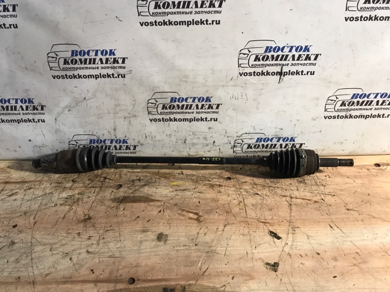 Привод Nissan March 2012 K13 HR12DE перед прав