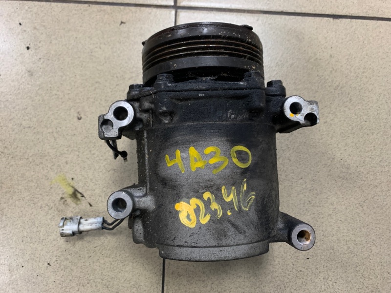 Компрессор кондиционера Mitsubishi Pajero Mini H58A 4A30-T